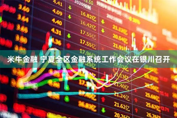 米牛金融 宁夏全区金融系统工作会议在银川召开