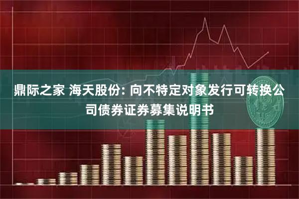 鼎际之家 海天股份: 向不特定对象发行可转换公司债券证券募集说明书