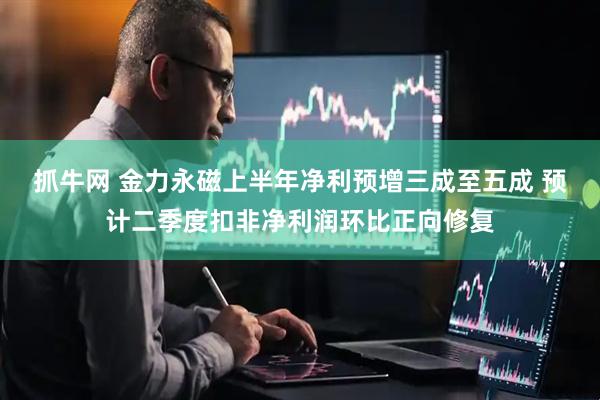 抓牛网 金力永磁上半年净利预增三成至五成 预计二季度扣非净利润环比正向修复